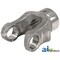 A & I Products Implement Yoke Round Bore w/ Double Keyway & Set Screw 3" x3" x6" A-D358624 - alternate 1